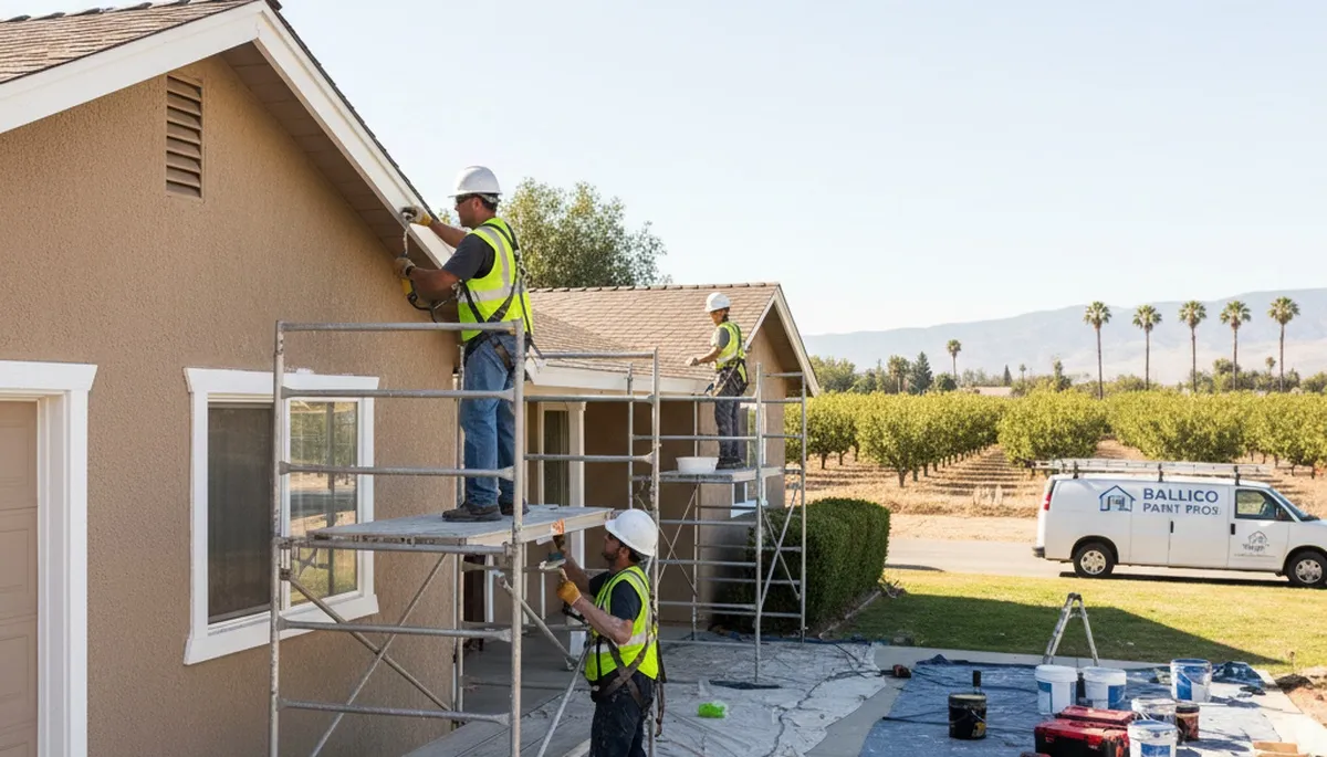 Professional painters serving Modesto, CA for residential and commercial painting services