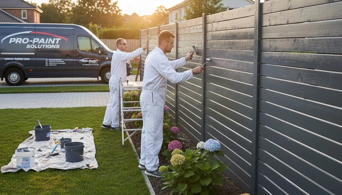 Fence painting in Modesto, CA by Modesto Paint Pros for durable, weather-resistant curb appeal