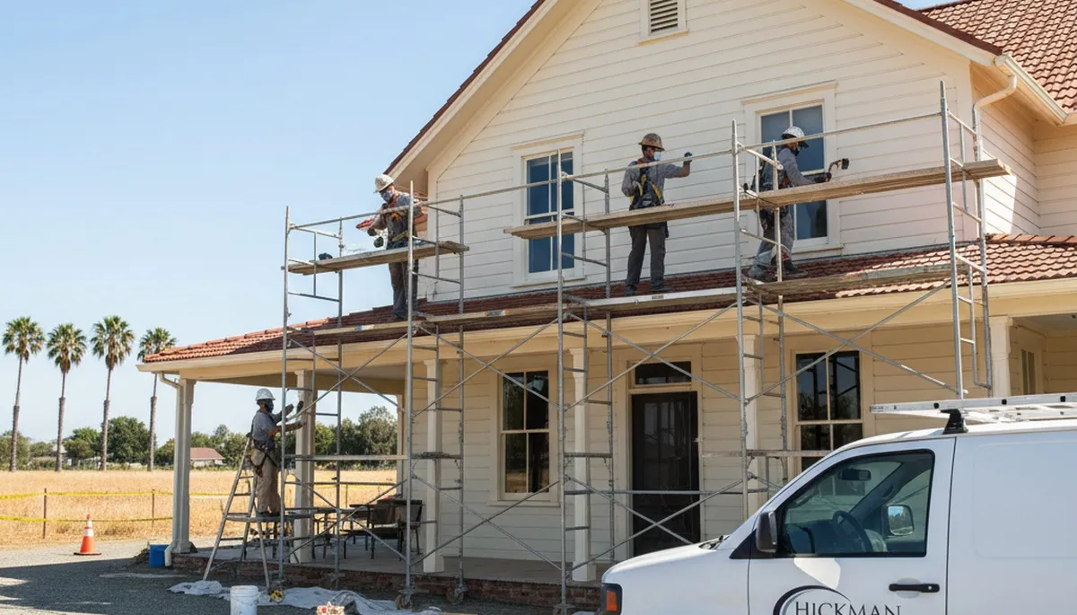 Painting contractor in Modesto, CA providing professional interior and exterior painting services
