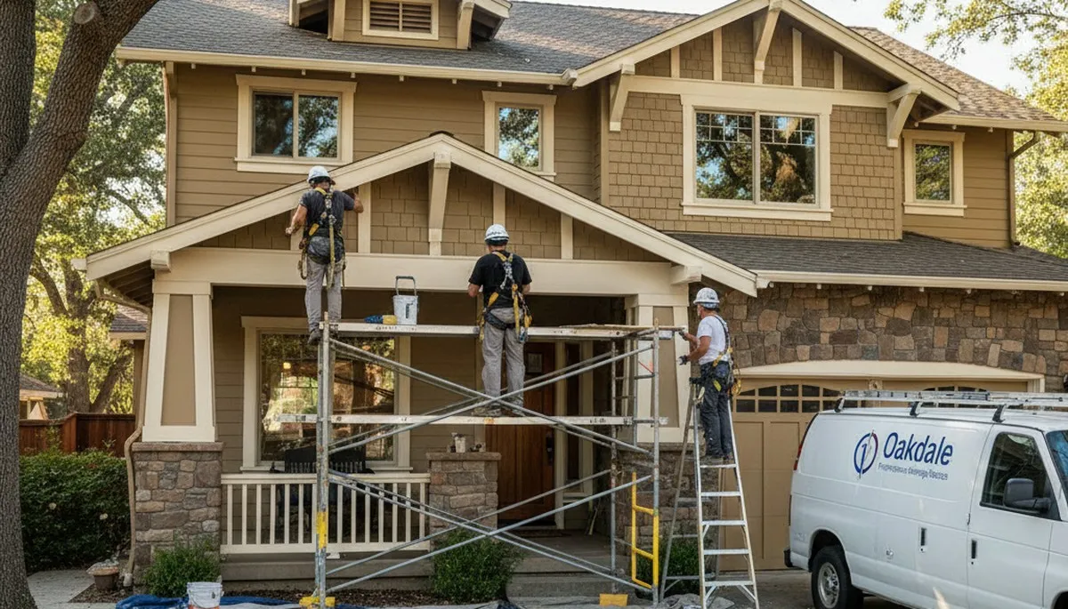 Professional painters in Modesto, CA providing residential and commercial painting services
