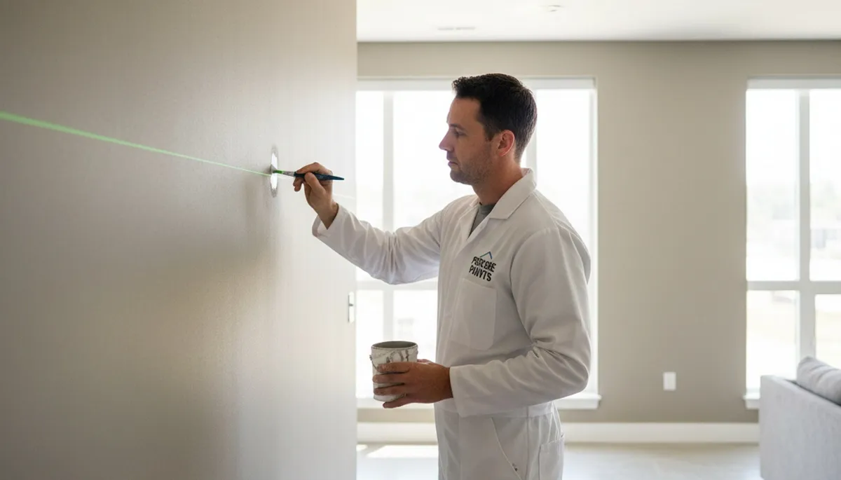 Paint touch-up service in Modesto, CA for scuffs, chips, and faded interior walls