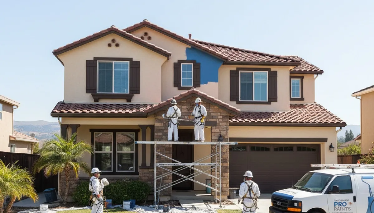Professional house painters serving Modesto, CA with expert interior and exterior painting services
