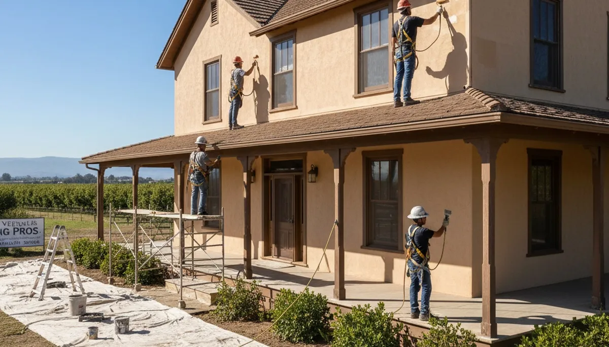 Painting contractors serving Modesto, CA, for interior and exterior house painting services